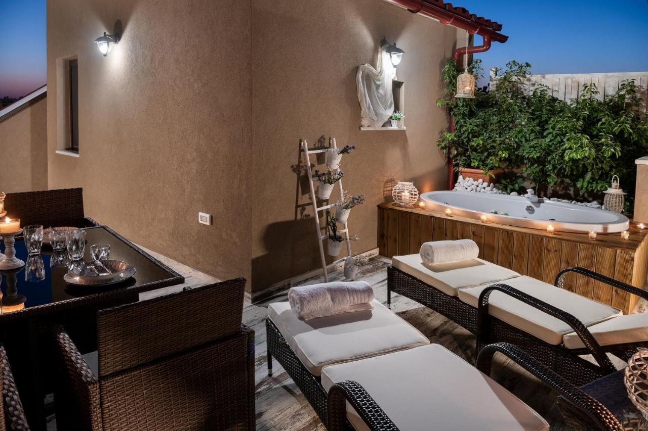 Castello Luxury Residence With Private Jacuzzi Chania  Exterior photo
